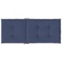 Cojines para silla con respaldo alto 4 uds tela azul marino de vidaXL, Cojines para sillas y sofás - Ref: Foro24-378612, Prec...