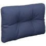Cojín para sofá de palets tela azul marino 50x40x12 cm de vidaXL, Cojines para sillas y sofás - Ref: Foro24-377943, Precio: 2...