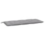 Cojines de banco de jardín 2 uds tela Oxford gris 120x50x7 cm de vidaXL, Cojines para sillas y sofás - Ref: Foro24-361679, Pr...