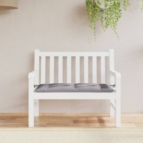 Cojín de banco de jardín tela Oxford gris 110x50x7 cm de vidaXL, Cojines para sillas y sofás - Ref: Foro24-361812, Precio: 26...