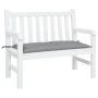 Cojín de banco de jardín tela Oxford gris 110x50x7 cm de vidaXL, Cojines para sillas y sofás - Ref: Foro24-361812, Precio: 26...