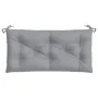 Cojín de banco de jardín tela Oxford gris 110x50x7 cm de vidaXL, Cojines para sillas y sofás - Ref: Foro24-361812, Precio: 26...