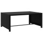 Sillas de jardín reclinables con mesa 2 uds ratán PE negro de vidaXL, Tumbonas - Ref: Foro24-47402, Precio: 222,00 €, Descuen...
