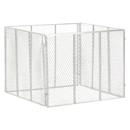 Compostador de jardín hierro galvanizado 100x100x77 cm de vidaXL, Compostadores - Ref: Foro24-146150, Precio: 161,79 €, Descu...