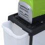 Trituradora de jardín eléctrica con caja de recolección 2800 W de vidaXL, Maquinaria de jardinería - Ref: Foro24-145794, Prec...