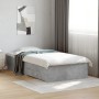 Cama con cajones madera ingeniería gris hormigón 90x190 cm de vidaXL, Camas y somieres - Ref: Foro24-3280436, Precio: 100,68 ...