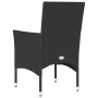 Sillones de jardín con cojines 2 uds ratán sintético negro de vidaXL, Sillas de jardín - Ref: Foro24-368109, Precio: 116,73 €...