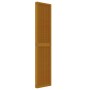 Biombo separador de 4 paneles madera maciza paulownia marrón de vidaXL, Divisores de ambientes - Ref: Foro24-358818, Precio: ...