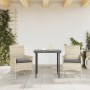 Sillones de jardín con cojines 2 uds ratán sintético gris de vidaXL, Sillas de jardín - Ref: Foro24-368114, Precio: 123,19 €,...