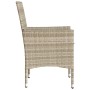 Sillones de jardín con cojines 2 uds ratán sintético gris de vidaXL, Sillas de jardín - Ref: Foro24-368114, Precio: 123,19 €,...