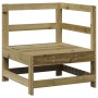 Juego de muebles de jardín 7 pzas madera de pino impregnada de vidaXL, Conjuntos de jardín - Ref: Foro24-3250619, Precio: 402...