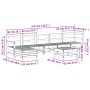 Juego de muebles de jardín 7 pzas madera de pino impregnada de vidaXL, Conjuntos de jardín - Ref: Foro24-3250619, Precio: 402...