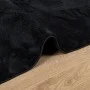 Alfombra de pelo corto OVIEDO negro 60x110 cm de vidaXL, Alfombras - Ref: Foro24-375550, Precio: 26,50 €, Descuento: %