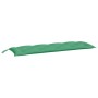 Cojines de banco de jardín 2 uds tela Oxford verde 150x50x7 cm de vidaXL, Cojines para sillas y sofás - Ref: Foro24-361702, P...