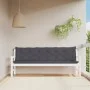 Cojines de banco de jardín 2 uds antracita 200x50x7 cm de vidaXL, Cojines para sillas y sofás - Ref: Foro24-361735, Precio: 7...