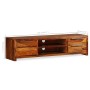 Mueble de TV madera maciza de acacia 120x30x30 cm en Muebles TV | Comprar online en Foru.es