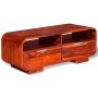 Mesa de centro de madera maciza de acacia 90x40x35 cm en Mesas de centro | Comprar online en Foru.es