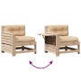 Muebles de jardín 8 pzas y cojines madera maciza pino de vidaXL, Conjuntos de jardín - Ref: Foro24-3250568, Precio: 824,18 €,...
