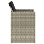Sillones de jardín con cojines 4 uds ratán sintético gris claro de vidaXL, Sillas de jardín - Ref: Foro24-364937, Precio: 189...