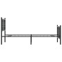 Estructura de cama con cabecero y estribo metal negro 80x200 cm de vidaXL, Camas y somieres - Ref: Foro24-376333, Precio: 81,...