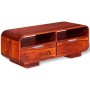 Mesa de centro de madera maciza de acacia 90x40x35 cm en Mesas de centro | Comprar online en Foru.es