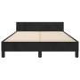 Estructura de cama con cabecero terciopelo negro 120x190 cm de vidaXL, Camas y somieres - Ref: Foro24-3270580, Precio: 173,44...