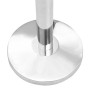 Barrera de cinta tipo aeropuerto con soportes acero plateado de vidaXL, Barreras de seguridad - Ref: Foro24-51160, Precio: 64...