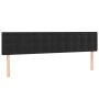 Estructura de cama con cabecero terciopelo negro 120x190 cm de vidaXL, Camas y somieres - Ref: Foro24-3270604, Precio: 162,36...