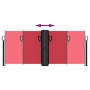 Toldo lateral retráctil rojo 100x1000 cm de vidaXL, Sombrillas - Ref: Foro24-4004687, Precio: 98,16 €, Descuento: %