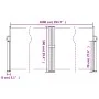 Ausziehbarer Seitenmarkise in Creme, 100x1000 cm. von vidaXL, Sonnenschirme - Ref: Foro24-4004685, Preis: 118,29 €, Rabatt: %