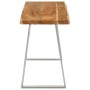 Banco con borde natural madera de acacia maciza 105 cm de vidaXL, Bancos - Ref: Foro24-372755, Precio: 106,59 €, Descuento: %