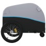 Remolque para bicicleta hierro negro y azul 30 kg de vidaXL, Remolques para bicicletas - Ref: Foro24-94142, Precio: 88,38 €, ...