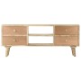 Mueble para la TV madera maciza de mango 110x30x45 cm de vidaXL, Muebles TV - Ref: Foro24-287874, Precio: 180,50 €, Descuento: %