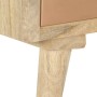 Mueble para la TV madera maciza de mango 110x30x45 cm de vidaXL, Muebles TV - Ref: Foro24-287874, Precio: 180,50 €, Descuento: %