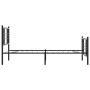 Estructura de cama con cabecero y estribo metal negro 107x203cm de vidaXL, Camas y somieres - Ref: Foro24-376338, Precio: 89,...