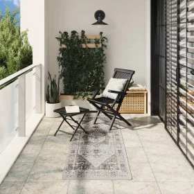 Alfombra de interior/exterior diseño vintage ARBIZU 80x250 cm by vidaXL, Rugs - Ref: Foro24-375711, Price: 35,49 €, Discount: %