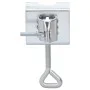 Abrazaderas de sombrilla de balcón 2 uds acero galvanizado 32mm de vidaXL, Accesorios para sombrillas - Ref: Foro24-4003384, ...