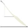 Toldo retráctil de tela y acero crema 350x150 cm de vidaXL, Toldos - Ref: Foro24-368762, Precio: 70,57 €, Descuento: %