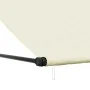 Toldo retráctil de tela y acero crema 350x150 cm de vidaXL, Toldos - Ref: Foro24-368762, Precio: 70,57 €, Descuento: %