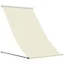 Toldo retráctil de tela y acero crema 100x150 cm de vidaXL, Toldos - Ref: Foro24-368757, Precio: 30,21 €, Descuento: %