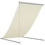 Toldo retráctil de tela y acero crema 100x150 cm de vidaXL, Toldos - Ref: Foro24-368757, Precio: 30,21 €, Descuento: %