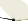 Toldo retráctil de tela y acero crema 100x150 cm de vidaXL, Toldos - Ref: Foro24-368757, Precio: 30,21 €, Descuento: %