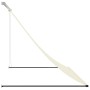 Toldo retráctil de tela y acero crema 250x150 cm de vidaXL, Toldos - Ref: Foro24-368760, Precio: 49,60 €, Descuento: %