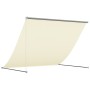 Toldo retráctil de tela y acero crema 250x150 cm de vidaXL, Toldos - Ref: Foro24-368760, Precio: 49,60 €, Descuento: %