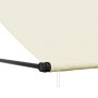 Toldo retráctil de tela y acero crema 250x150 cm de vidaXL, Toldos - Ref: Foro24-368760, Precio: 49,60 €, Descuento: %