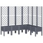 Jardinera con enrejado PP azul gris 160x120x142 cm de vidaXL, Maceteros y jardineras - Ref: Foro24-367936, Precio: 179,94 €, ...