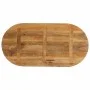 Tablero de mesa ovalado madera maciza de mango 90x40x3,8 cm by vidaXL, Table tops - Ref: Foro24-370153, Price: 56,25 €, Disco...
