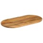 Tablero de mesa ovalado madera maciza de mango 110x50x2,5 cm de vidaXL, Tableros para mesas - Ref: Foro24-370147, Precio: 77,...