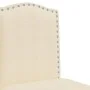 Taburetes altos 2 uds madera maciza de caucho y tela de vidaXL, Taburetes de cocina - Ref: Foro24-4006209, Precio: 111,30 €, ...