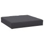 Cojines para palets 2 unidades tela gris antracita de vidaXL, Cojines para sillas y sofás - Ref: Foro24-361754, Precio: 43,46...